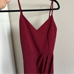 Lulus red dress